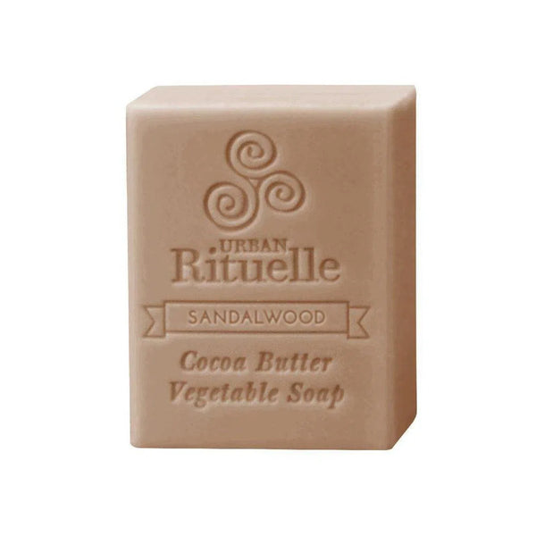 Sandalwood Organic Cocoa Butter Vegetable 110g Soap by Urban Rituelle-Candles2go