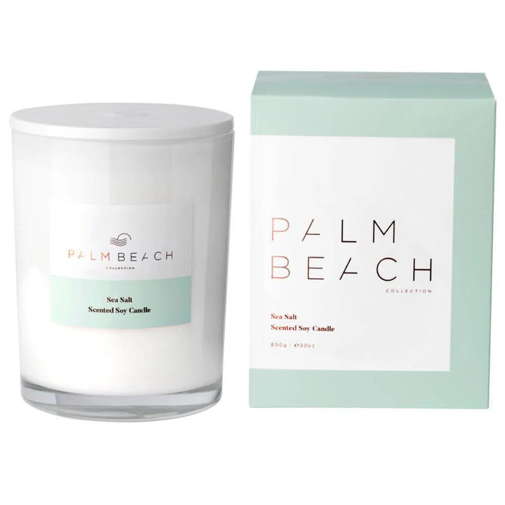 Sea Salt 850g Deluxe by Palm Beach-Candles2go