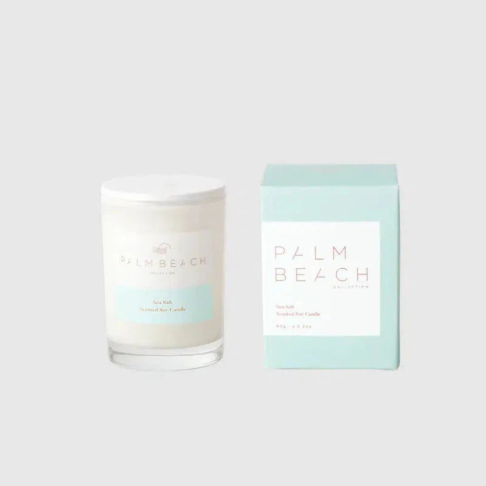 Sea Salt Mini Candle 90g by Palm Beach-Candles2go