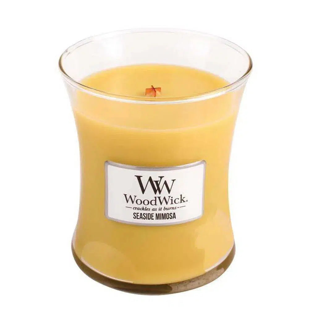 Seaside Mimosa 275g Jar by Woodwick Candle Exclusive-Candles2go