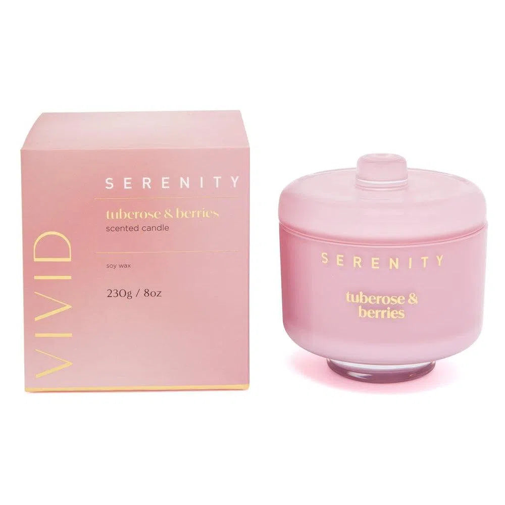 Serenity Vivid 230g Candle in Tuberose-Candles2go