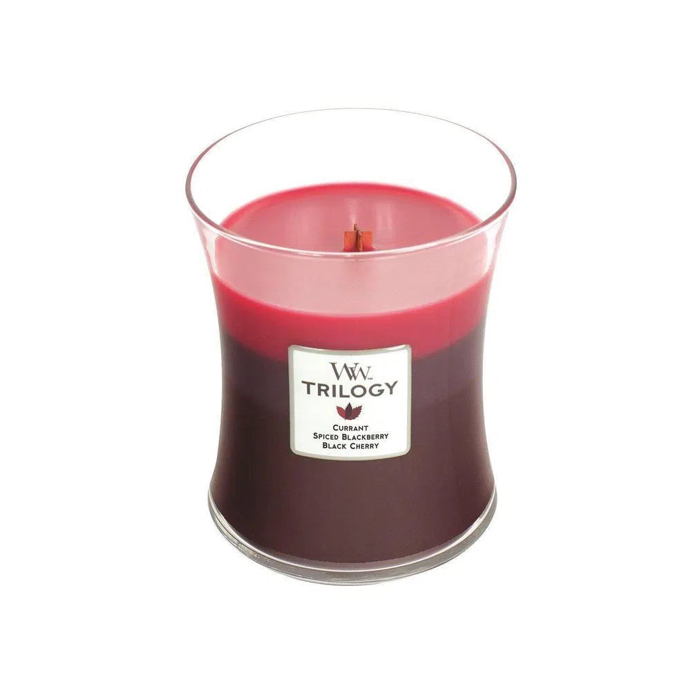 Sun Ripened Berries Trilogy 275g Jar by Woodwick Candle-Candles2go