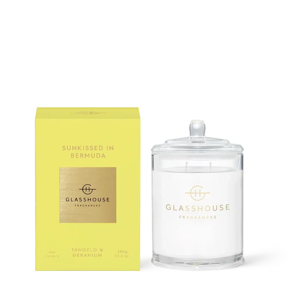 Sunkissed In Bermuda 380g Candle by Glasshouse Fragrances-Candles2go