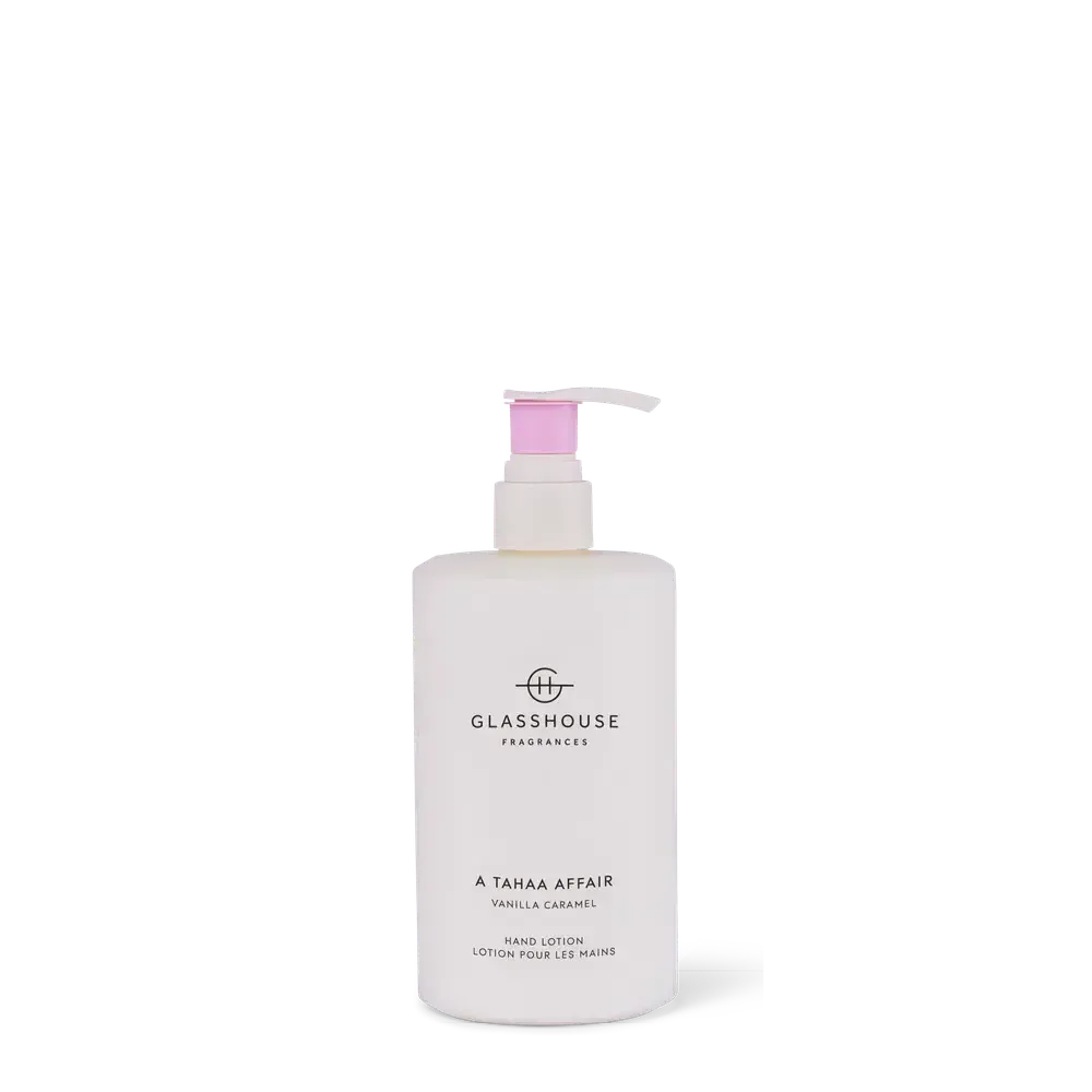 Tahaa Affair 450ml Hand Lotion by Glasshouse Fragrances-Candles2go