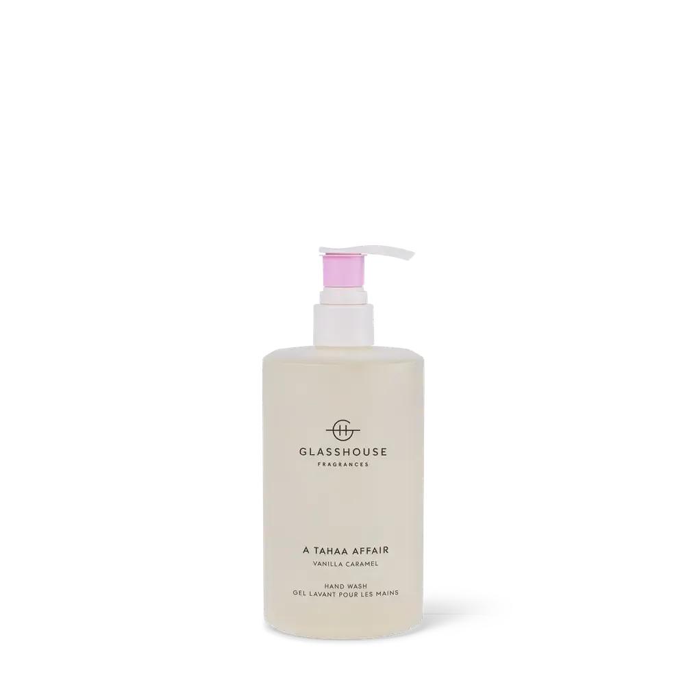 Tahaa Affair 450ml Hand Wash by Glasshouse Fragrances-Candles2go