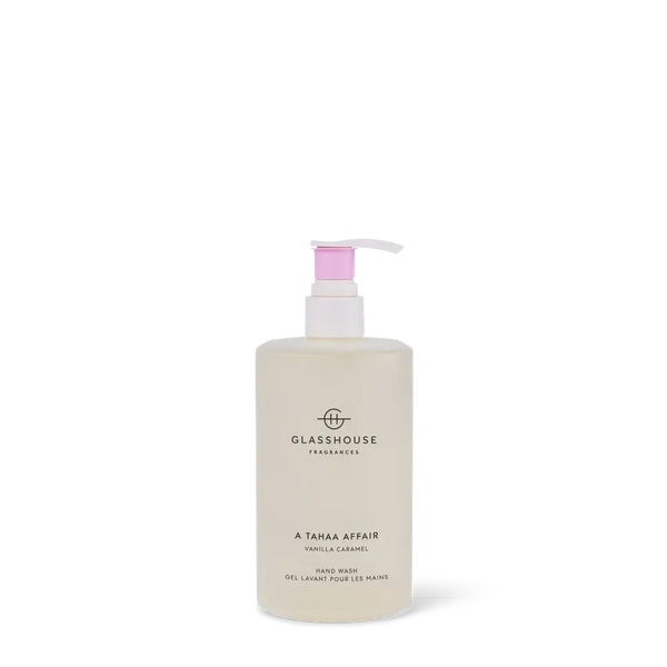 Tahaa Affair 450ml Hand Wash by Glasshouse Fragrances-Candles2go