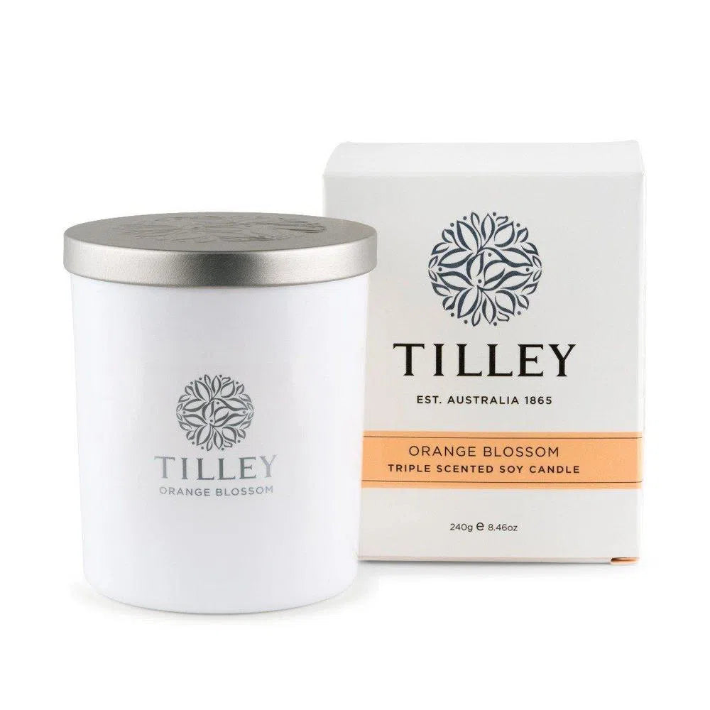 Tilley Australia Soy Candles 240g Orange Blossom-Candles2go