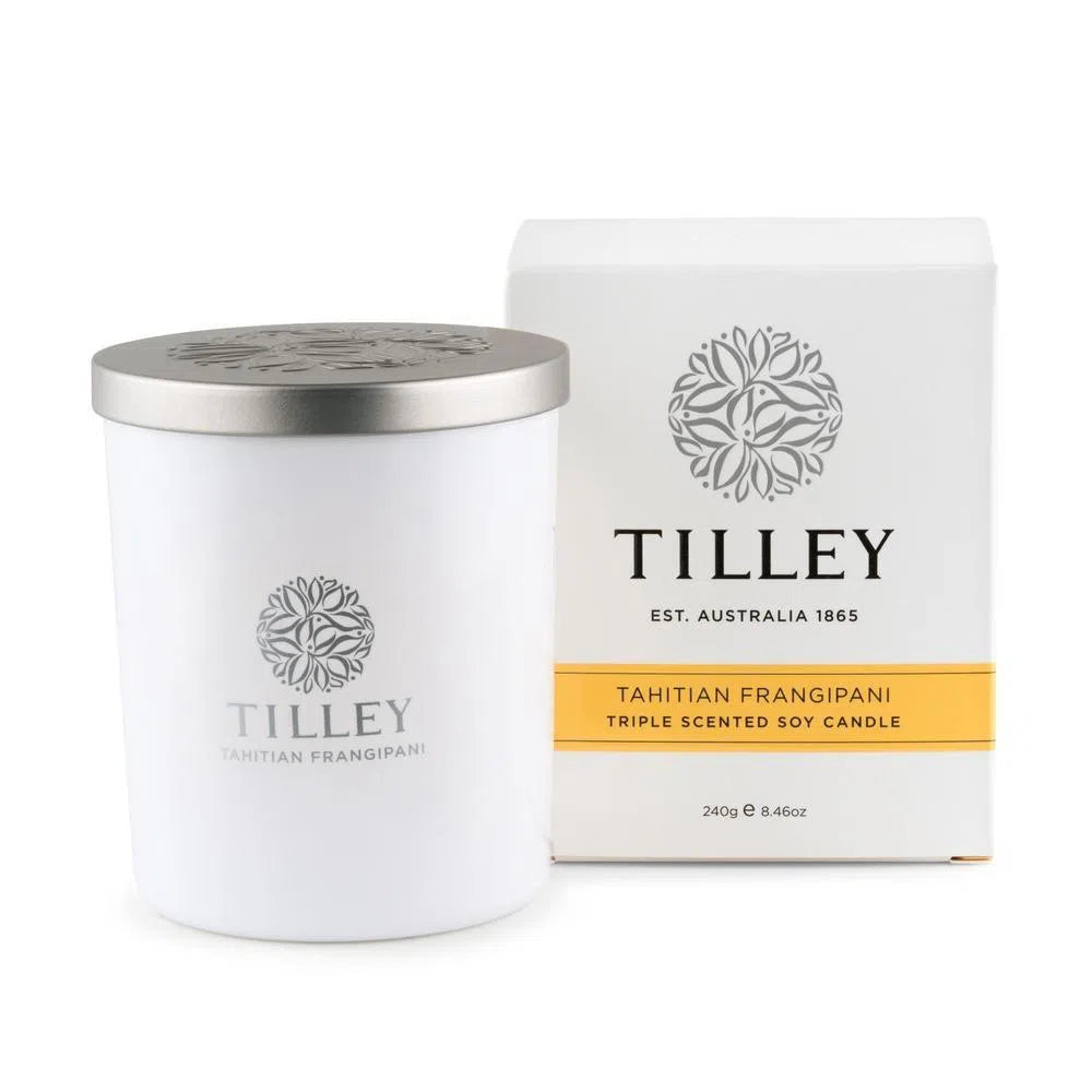 Tilley Australia Soy Candles 240g Tahitian Frangipani-Candles2go