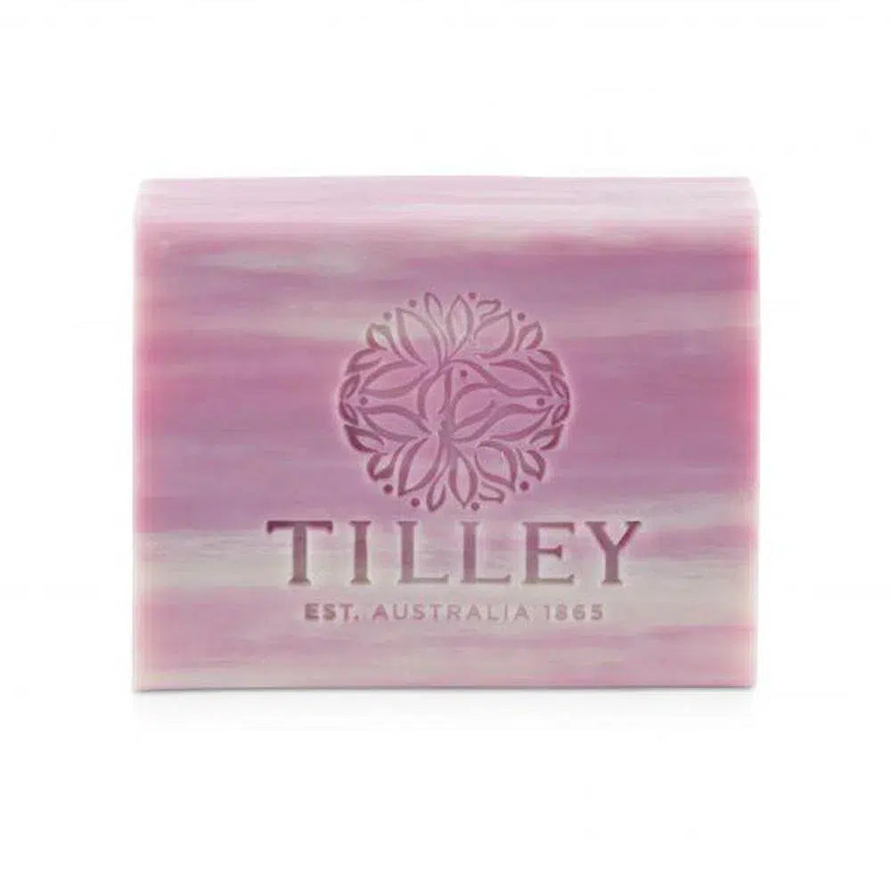 Tilley Soaps Australia Peony Rose Pure Vegetable Soap 100g Bar-Candles2go