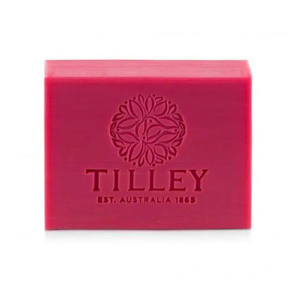 Tilley Soaps Australia Pink Grapefruit Pure Vegetable Soap 100g Bar-Candles2go