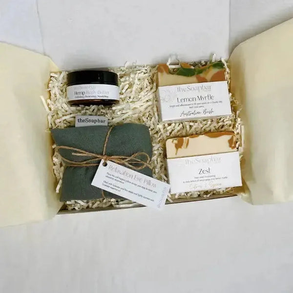 Treat Yourself Citrus Hamper by The Soap Bar Gift Set-Candles2go