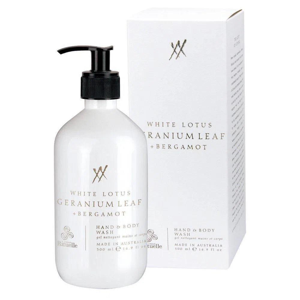 Urban Rituelle Alchemy Body Wash, White Lotus, Geranium Leaf & Bergamot-Candles2go