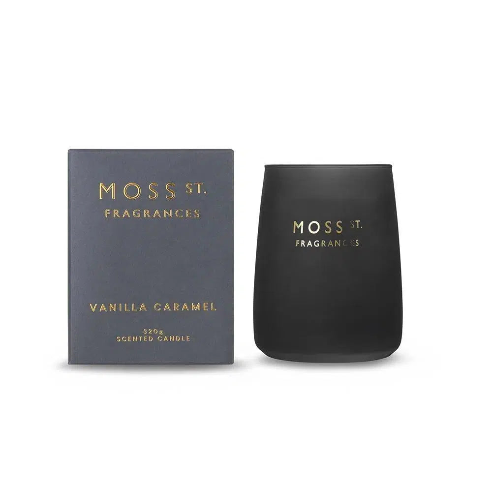 Vanilla Caramel 320g Candle by Moss St Fragrances-Candles2go