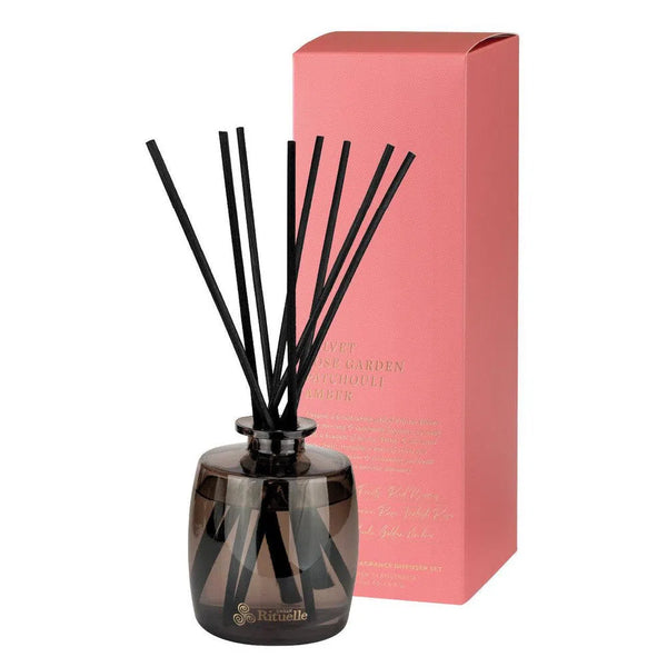 Velvet, Rose Garden, Patchouli, Amber 220ml Diffuser by Urban Rituelle-Candles2go