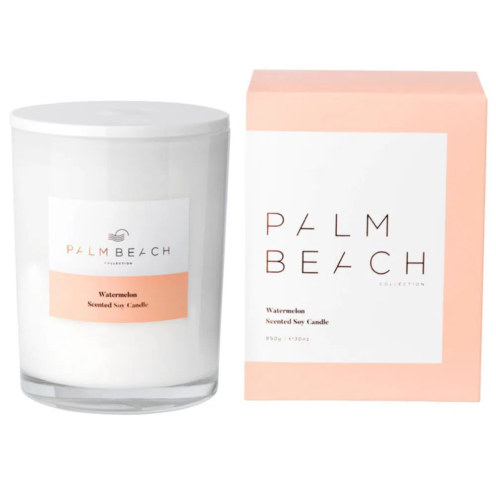 Watermelon 850g Deluxe by Palm Beach-Candles2go