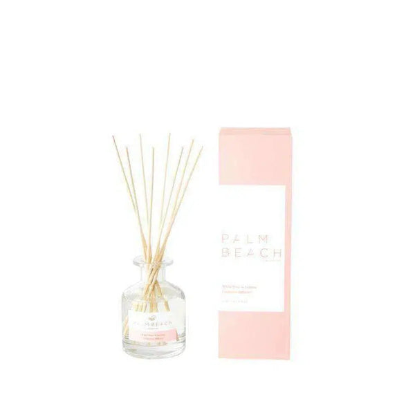 White Rose and Jasmine Mini Diffuser 50ml by Palm Beach-Candles2go