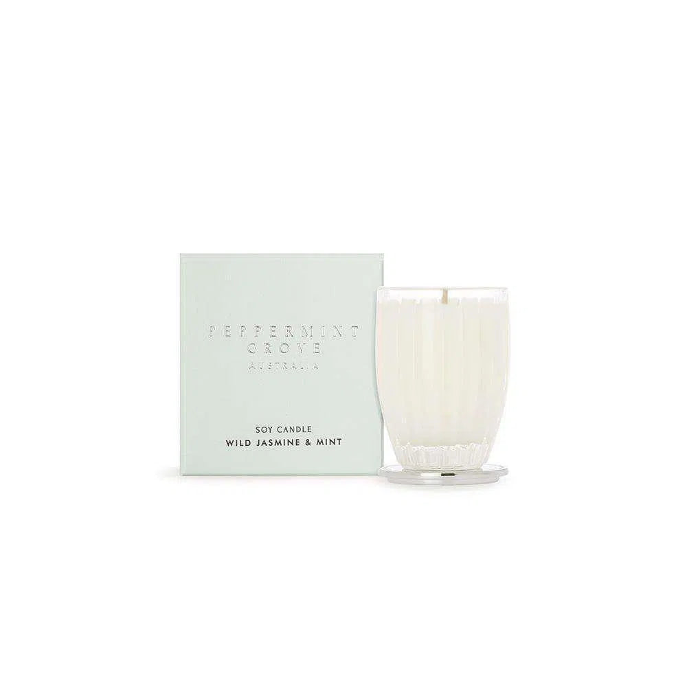 Wild Jasmine & Mint 60g Candle by Peppermint Grove-Candles2go