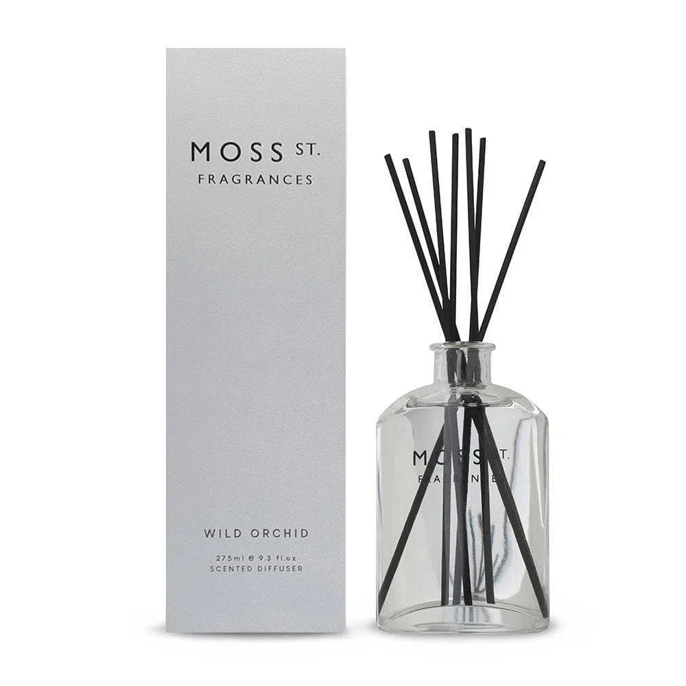 Wild Orchid 275ml Reed Diffuser by Moss St Fragrances-Candles2go