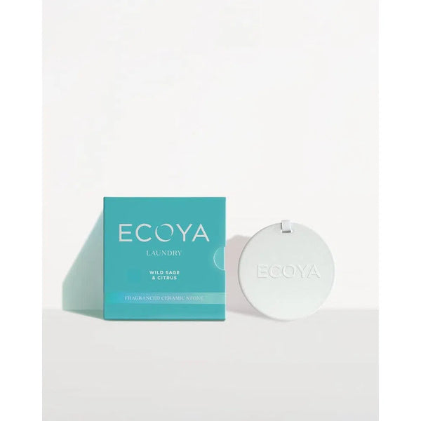 Wild Sage & Citrus Fragranced Ceramic Stone by Ecoya-Candles2go