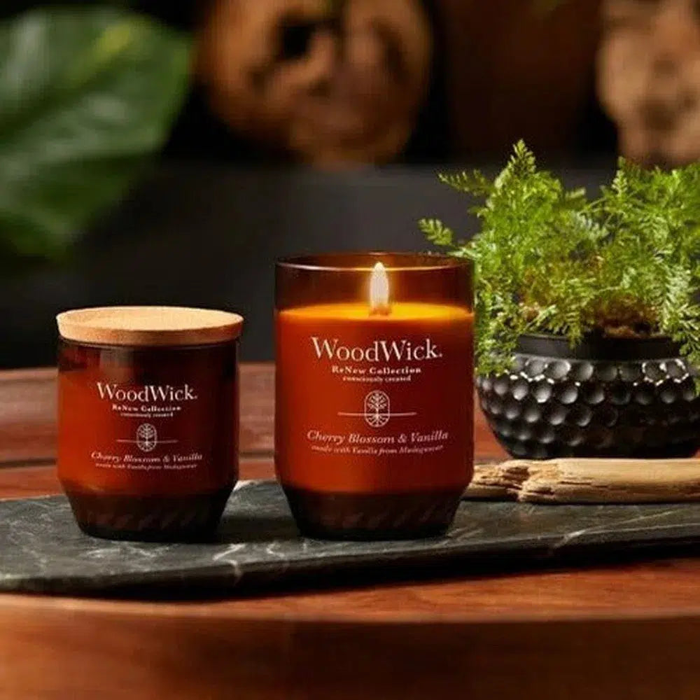 WoodWick Renew Cherry Blossom & Vanilla Limited Edition-Candles2go