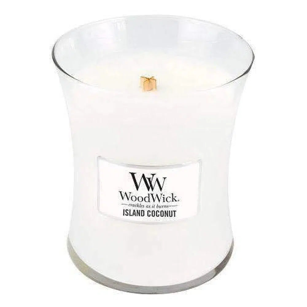 Woodwick Candle Island Coconut 275g Candle-Candles2go