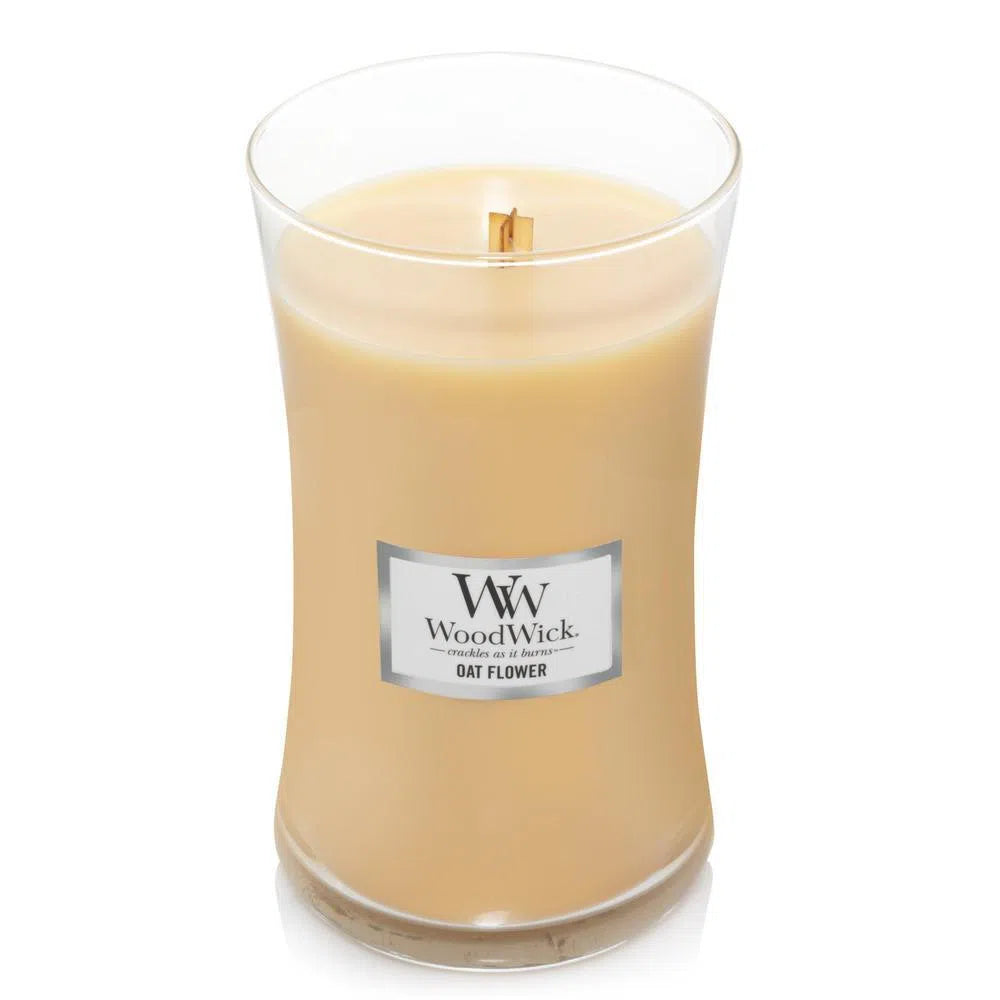 Woodwick Candles Large Candle 609g Oat Flower-Candles2go
