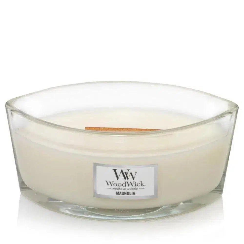 Woodwick Magnolia 453g Ellipse Candle-Candles2go