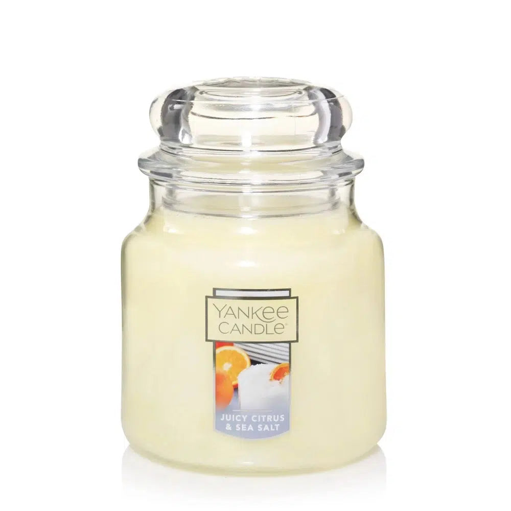Juicy Citrus and Seasalt 411g Jar by Yankee Candle Fruit-Candles2go